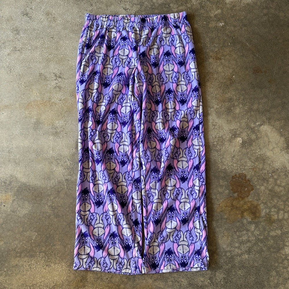 Disney Eeyore Pajama Pants Womens Medium Purple Winnie‎ the Pooh Loungewear